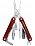 Leatherman Squirt ES4 Red - leather sheath
